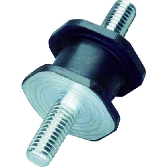 TRUSCO 六角防振ゴム両ボルト 許容荷重30N(Tcode:7612320)