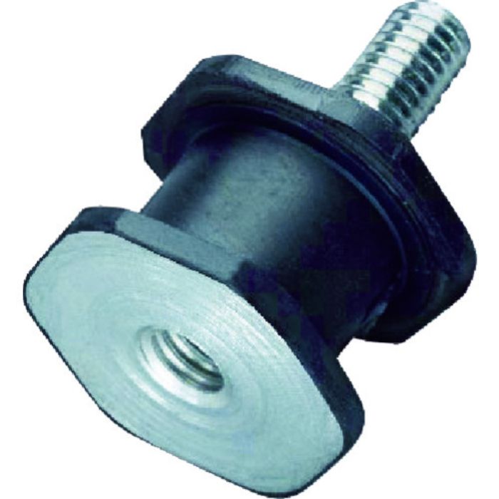 TRUSCO 六角防振ゴム片ボルト 許容荷重95N(Tcode:7612371)