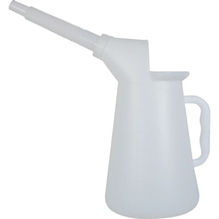 TRUSCO カラフルジョッキ 4リットル 白(Tcode:2503041)