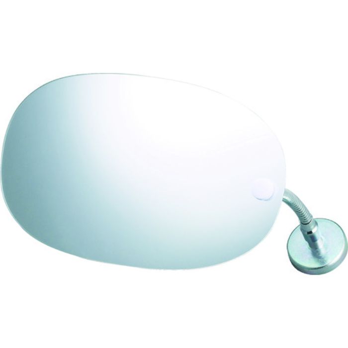 TRUSCO オーバルミラーマグネットタイプ 幅290mmX高さ150mm(Tcode:3527166)