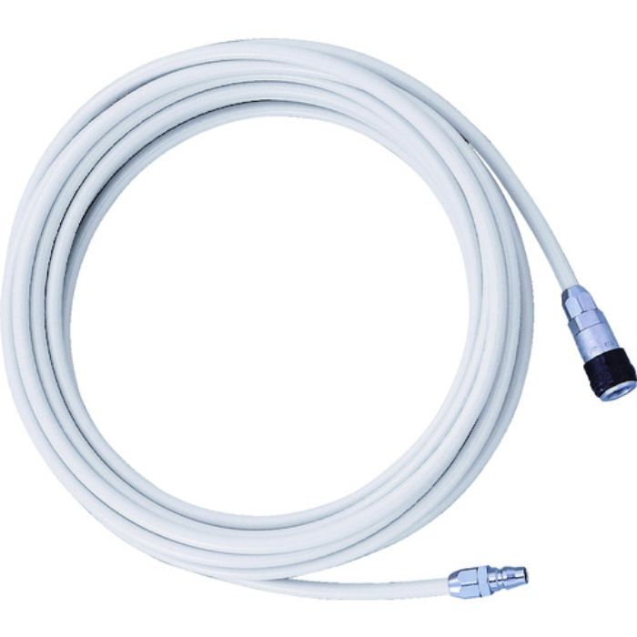 TRUSCO エアブレードホース ウレタンブレードチューブ 6.5×10 10m ネオグレー(Tcode:2147394)