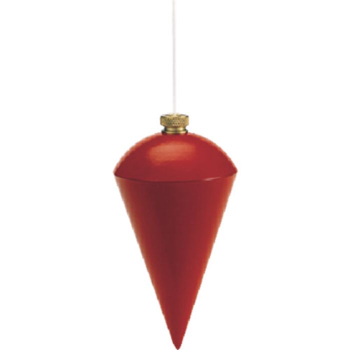 TRUSCO 下げ振り単体 重量200g 胴径Φ37.5 全長74mm(Tcode:2298261)