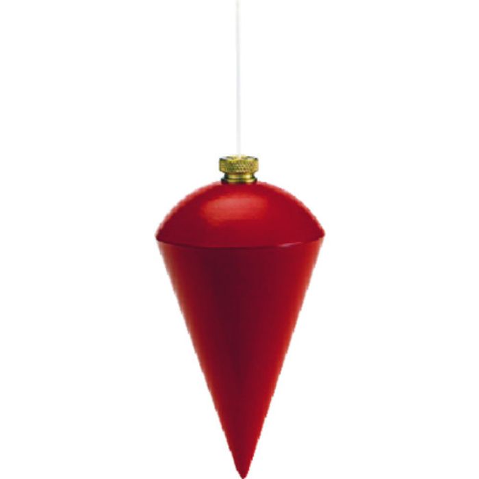 TRUSCO 下げ振り単体 重量300g 胴径Φ43 全長86mm(Tcode:2298279)