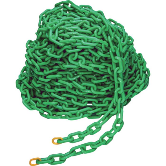 TRUSCO プラチェーン 6MMX30M グリーン(Tcode:7596812)