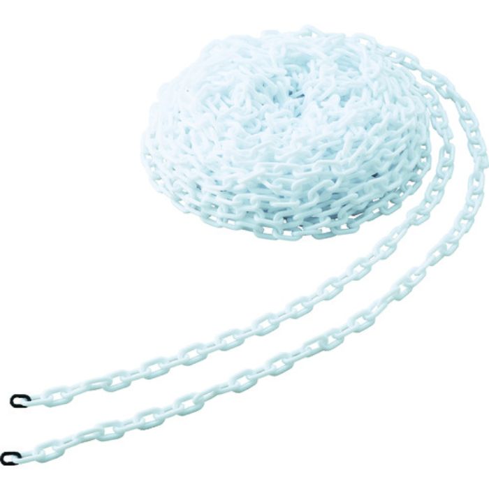 TRUSCO プラチェーン 6MMX30M 白(Tcode:4089782)