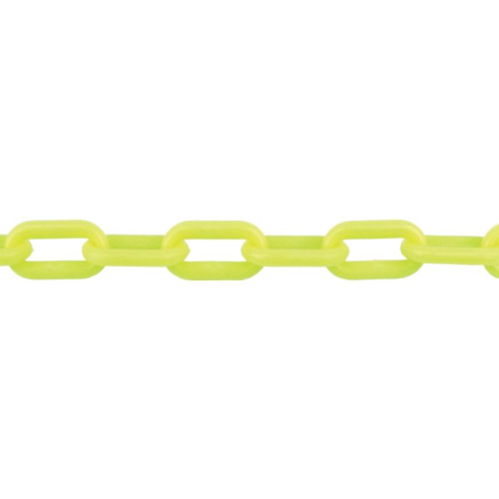 TRUSCO プラチェーン 蛍光イエロー8MMX2M(Tcode:4888731)