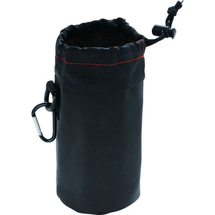 TRUSCO ペットボトルホルダー カラビナ付き ブラック(Tcode:1611158)