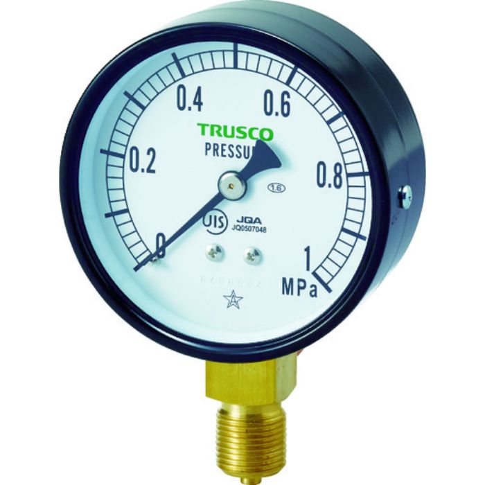 TRUSCO JIS汎用圧力計A型75φ(Tcode:1145020)