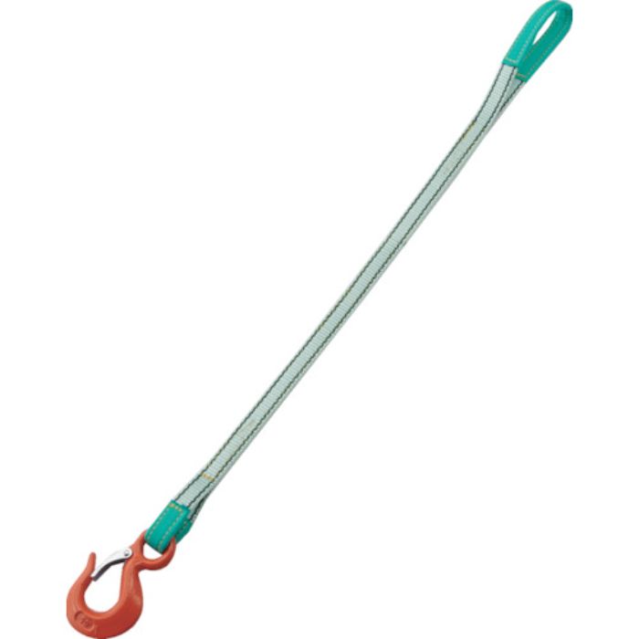 TRUSCO 1本吊ベルトスリングセット 25mm幅X1m 最大使用荷重1t(Tcode:2580315)