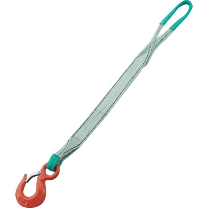 TRUSCO 1本吊ベルトスリングセット 50mm幅X1m 最大使用荷重2t(Tcode:2580312)