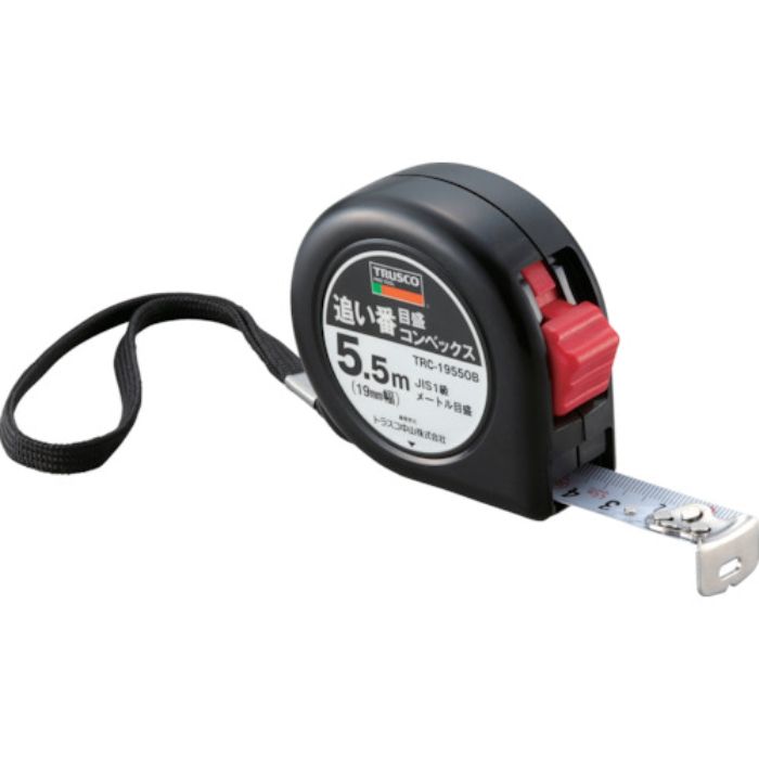 TRUSCO 追い番目盛コンベックス19mm幅 5.5m(Tcode:3520196)