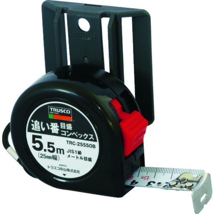 TRUSCO 追い番目盛コンベックス25mm幅 5.5m(Tcode:3426114)