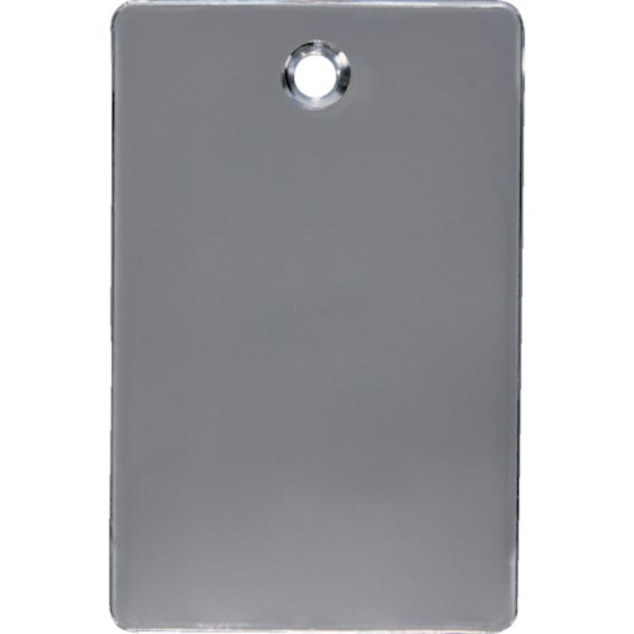 TRUSCO スチロール番号札 無地 長方形 大 57X38mm 5枚入 クリア(Tcode:3632397)