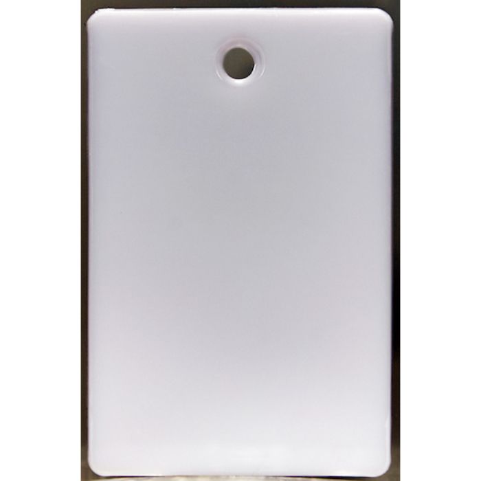 TRUSCO スチロール番号札 無地 長方形 大 57X38mm 5枚入 白(Tcode:3632401)