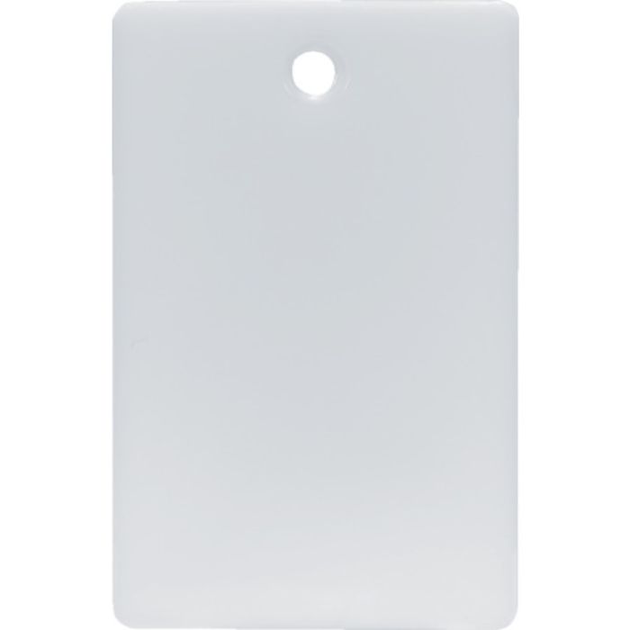 TRUSCO スチロール番号札 無地 長方形 小 45X30mm 5枚入 白(Tcode:3632406)