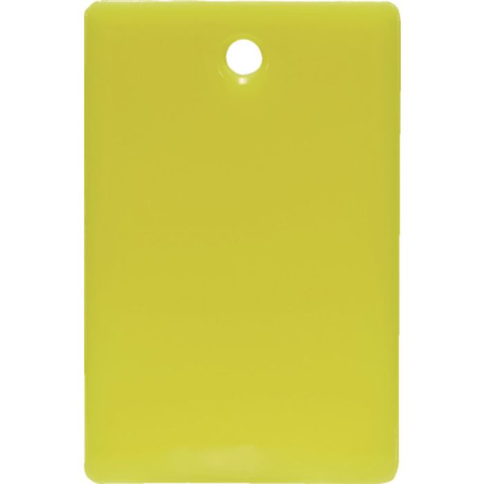 TRUSCO スチロール番号札 無地 長方形 小 45X30mm 5枚入 黄色(Tcode:3632404)