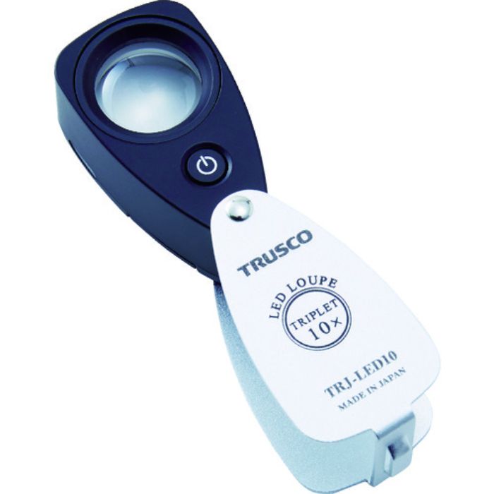 TRUSCO LEDライト付10倍ルーペ(Tcode:1001430)