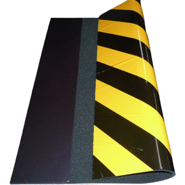 日東エルマテ NEWトラクッション マグネットタイプ 5mm×300mm×500mm 黄/黒(Tcode:1602782)