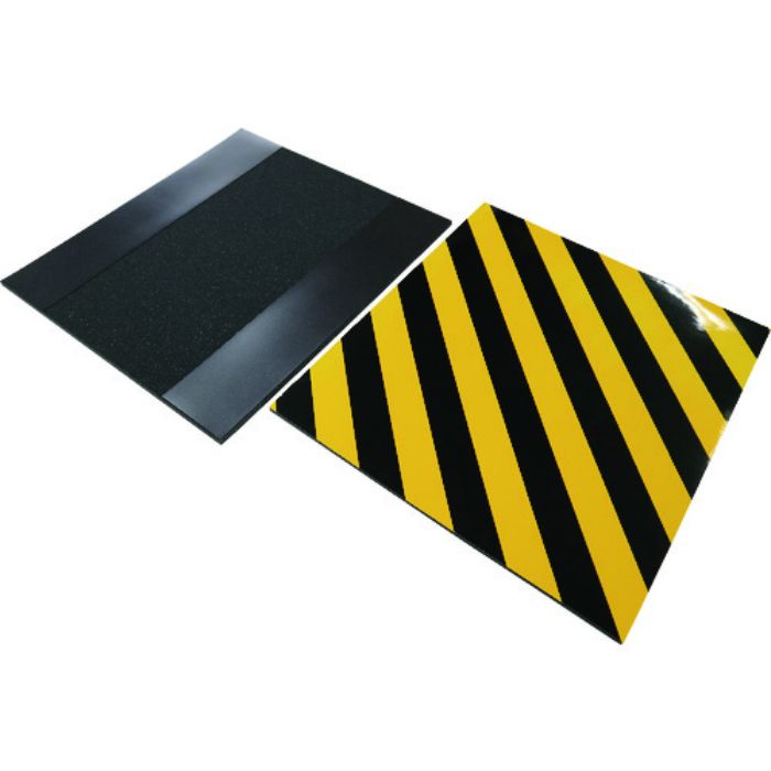 日東エルマテ NEWトラクッション マグネットタイプ 8mm×450mm×500mm 黄/黒(Tcode:2206759)