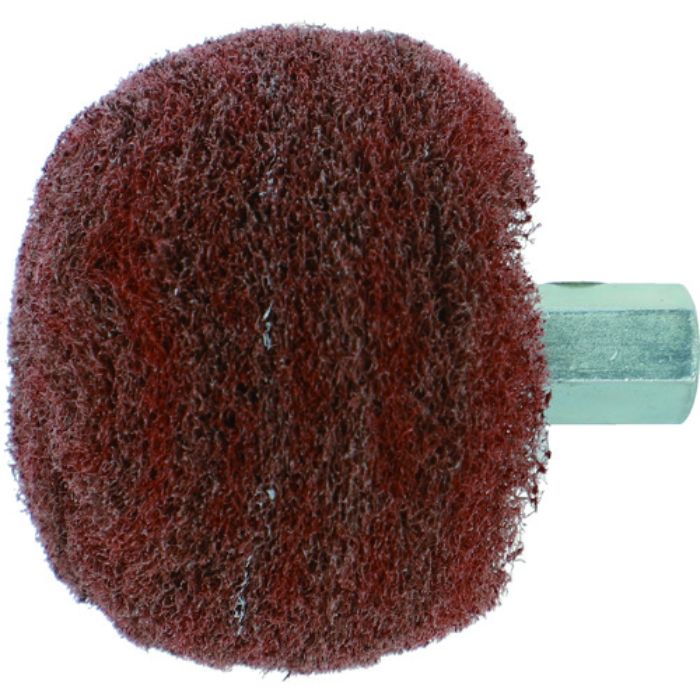 TRUSCO 曲面軸付ナイロンホイール Φ50 #320(5個入)(Tcode:2072333)