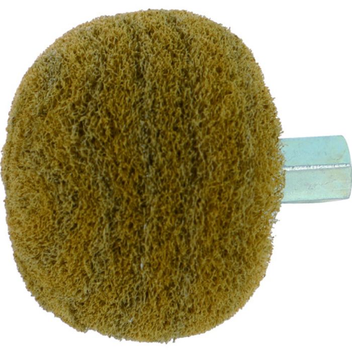 TRUSCO 曲面軸付ナイロンホイール Φ50 #600(1個入)(Tcode:2072336)