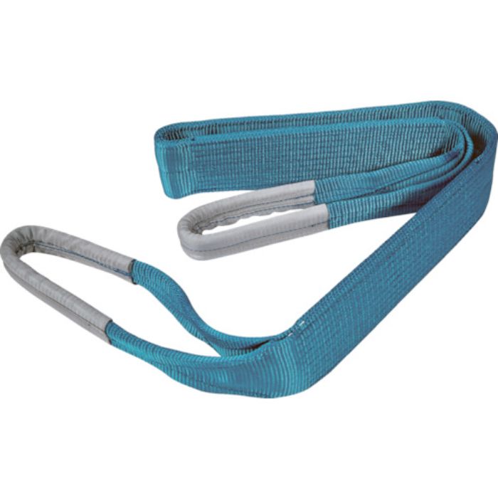 TRUSCO リサイクルポリエステルスリング JIS3等級 両端アイ形 100mmX4.0m(Tcode:3864024)