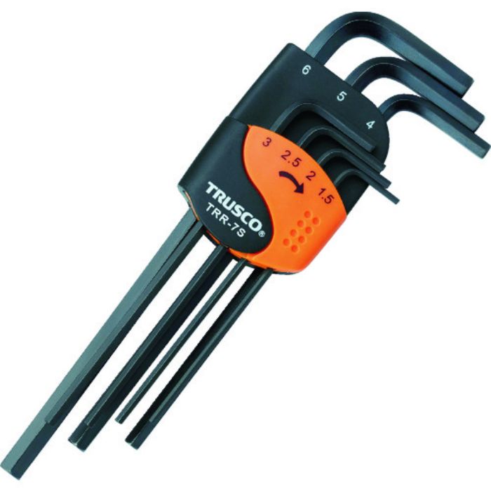 TRUSCO 六角棒レンチセット 標準タイプ 7本組(Tcode:1038218)