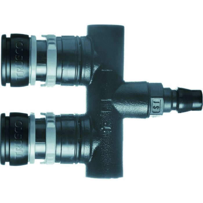 TRUSCO 樹脂継手ソケット 2分岐配管用(Tcode:8195077)