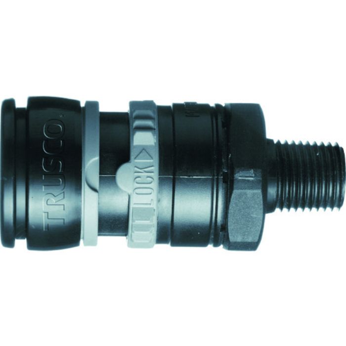 TRUSCO 樹脂継手ソケット めねじ取付用(Tcode:8195068)