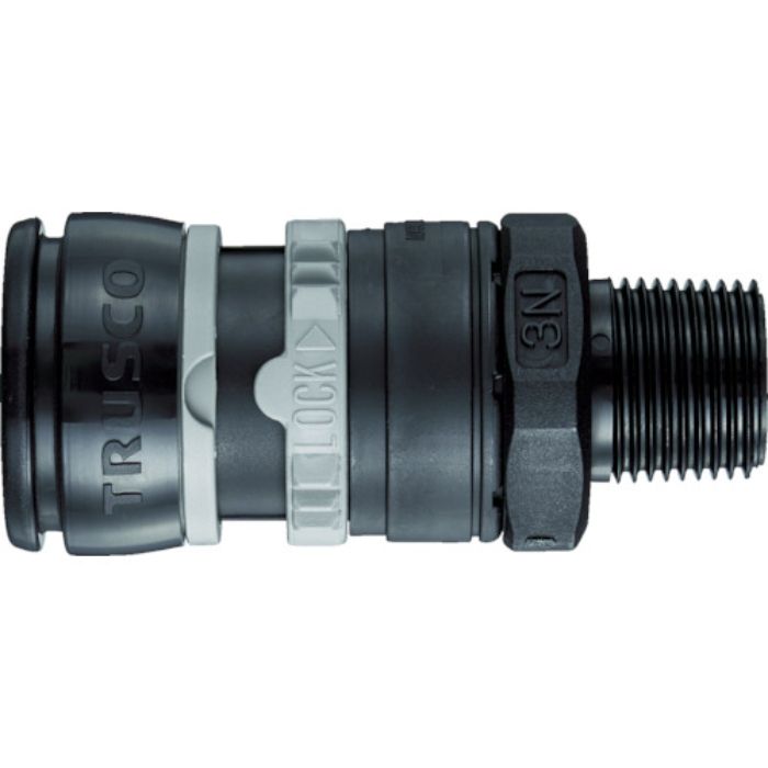 TRUSCO 樹脂継手ソケット めねじ取付用(Tcode:8195069)