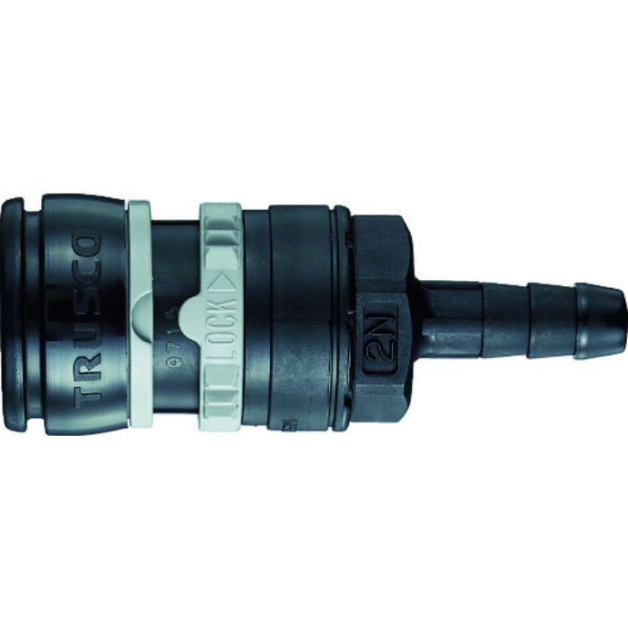 TRUSCO 樹脂継手ソケット ホース取付用(Tcode:8195065)