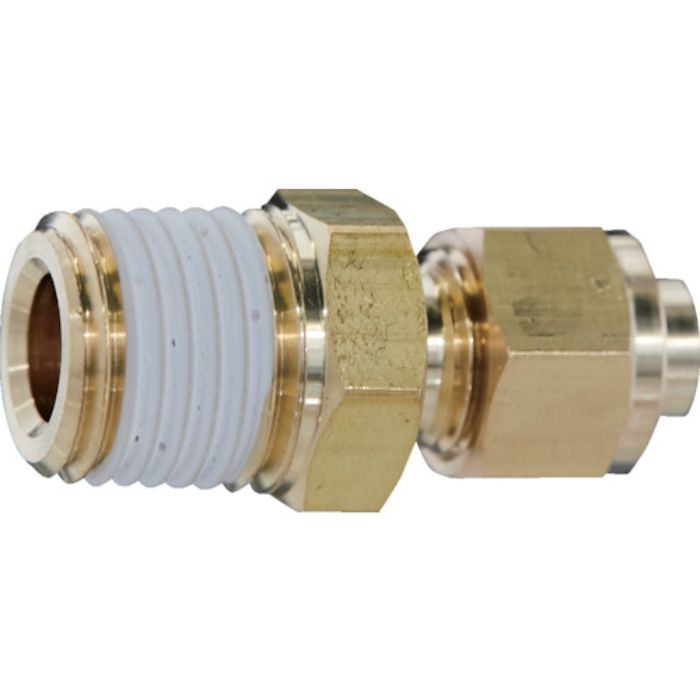 TRUSCO クイックシール継手コネクタ 適用チューブ外径1/4(Tcode:2570863)