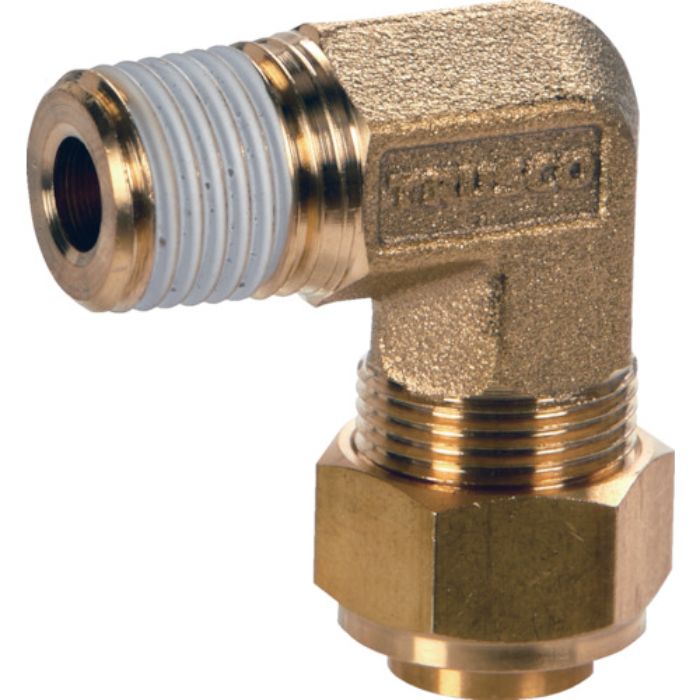 TRUSCO クイックシール継手エルボ 適用チューブ外径3/8(Tcode:3693593)