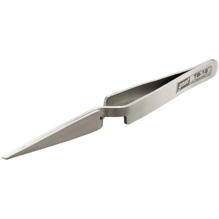 グット 逆作用ピンセット先細小(Tcode:4687558)