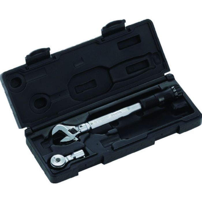 TOP モンキ形/ラチェット形グリップ付トルクレンチセット 調整範囲5〜25N・m(Tcode:1680243)