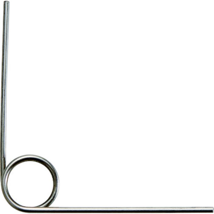 TRUSCO トーションばね ステンレス D8×d0.8×L32 90°3巻 10個入 左巻き(Tcode:1949611)