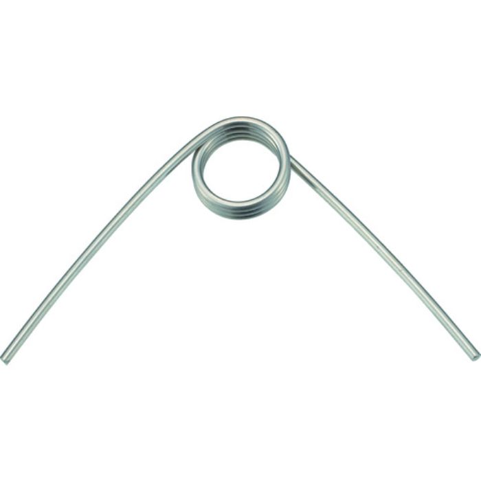 TRUSCO トーションばね ステンレス D9×d1.4×L36 90°5巻 5個入 左巻き(Tcode:1832595)