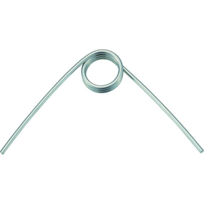 TRUSCO トーションばね ステンレス D14×d2.0×L56 90°3巻 2個入 左巻き(Tcode:1832605)