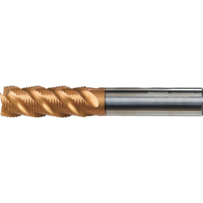 TRUSCO 高能率粗加工用ラフィングエンドミル(ねじれ角45°)18.0(Tcode:3924108)