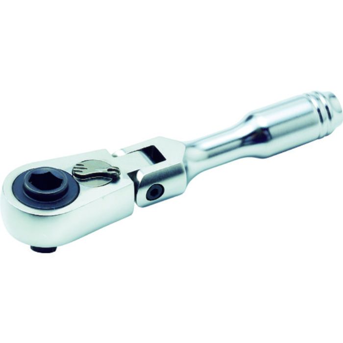 TRUSCO ビット兼用ラチェットハンドル 首振ショートタイプ(Tcode:1151887)