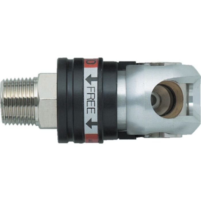 TRUSCO オートロックスィングカップリング オネジ R1/4(Tcode:3093964)