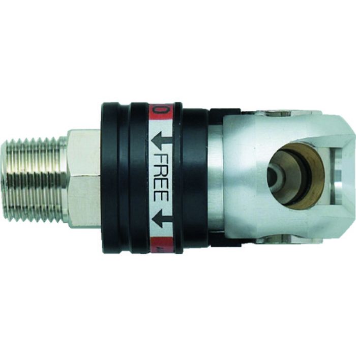 TRUSCO オートロックスィングカップリング オネジ R3/8(Tcode:3093972)