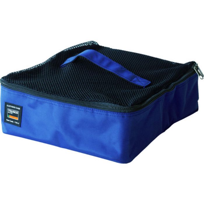TRUSCO トラベル収納ケース シャツ4枚用 ネクタイ4本用 ネイビー(Tcode:8688242)