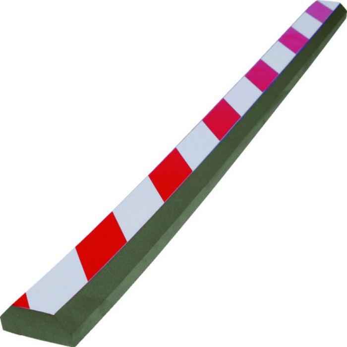 TRUSCO セーフティクッション 山型 1本入 幅70 長さ900 赤白(Tcode:2068499)