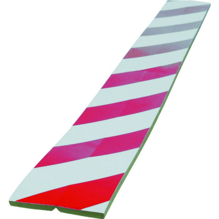 TRUSCO セーフティクッション コーナー用 幅100 長さ910 赤/白(Tcode:2068493)