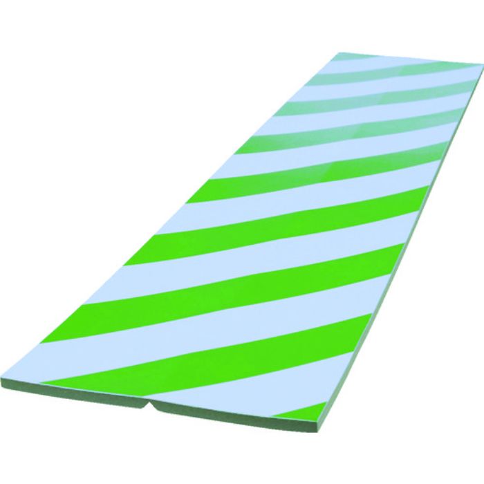 TRUSCO セーフティクッション コーナー用 幅200 長さ910 緑/白(Tcode:2068494)