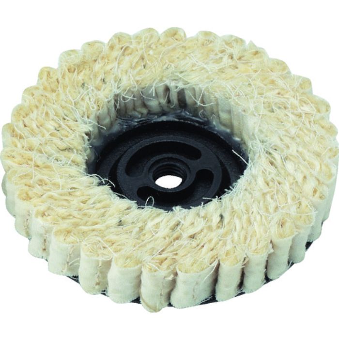 TRUSCO サイザルディスク ねじ込み式 Φ100 中仕上げ用 5個入(Tcode:2616289)