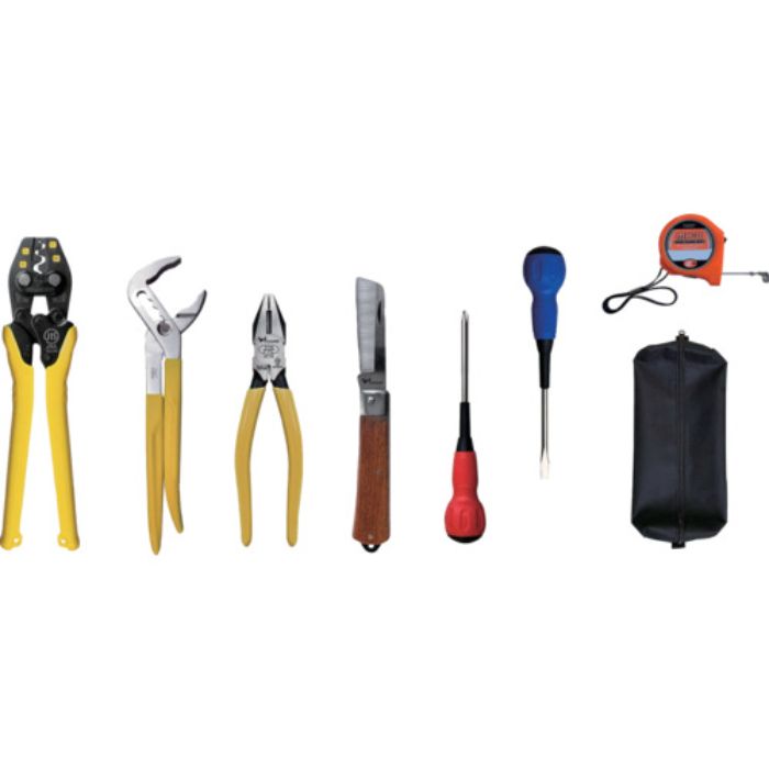 TTC 電気工事士技能試験工具セット 8点セット(Tcode:2077392)