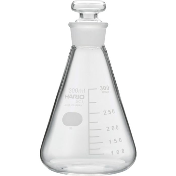 HARIO 共栓三角フラスコ300ml(TS27)(Tcode:3889962)