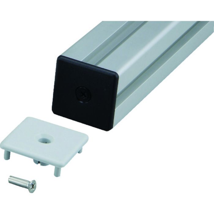 TRUSCO TSF40用フレームキャップロックタイプN4040(ブラック)(Tcode:1613569)